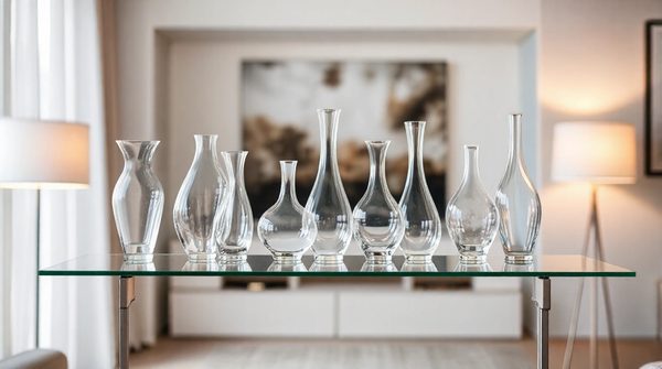 10 vases en cristal modernes pour sublimer votre intérieur